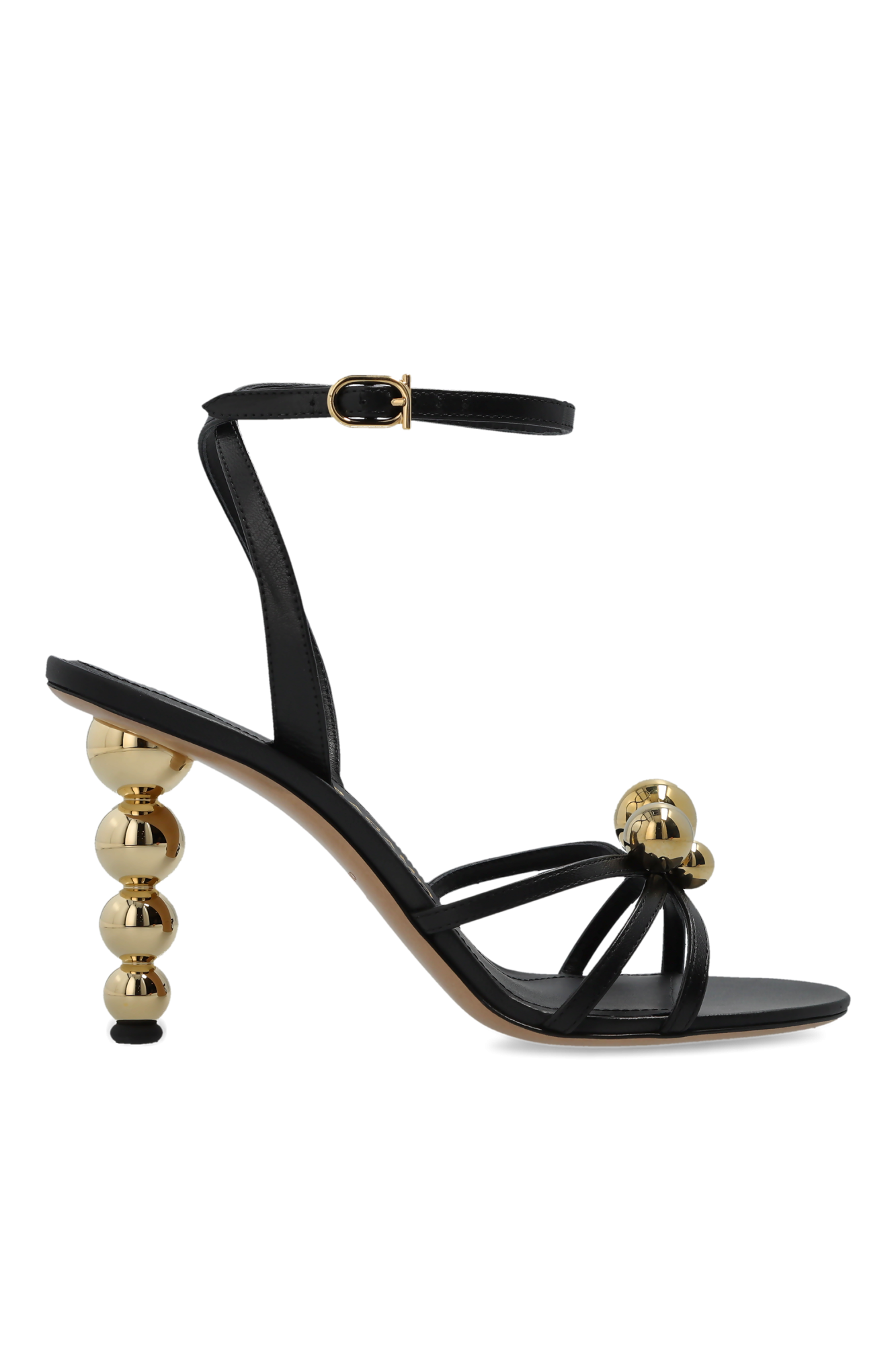 サンダル・ミュール FERRAGAMO SS24 Sandal 'Clethra' (772936 NERO) サンダル・ミュール FERRAGAMO SS24 Sandal 'Clethra' (772936